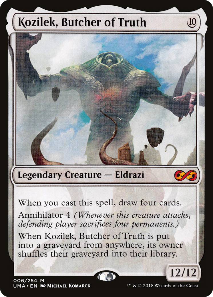 Kozilek, Butcher of Truth (UMA-006) - Ultimate Masters Foil
