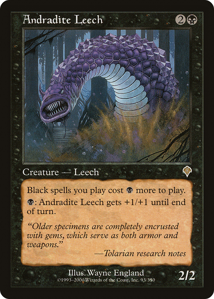 Andradite Leech (INV-093) - Invasion