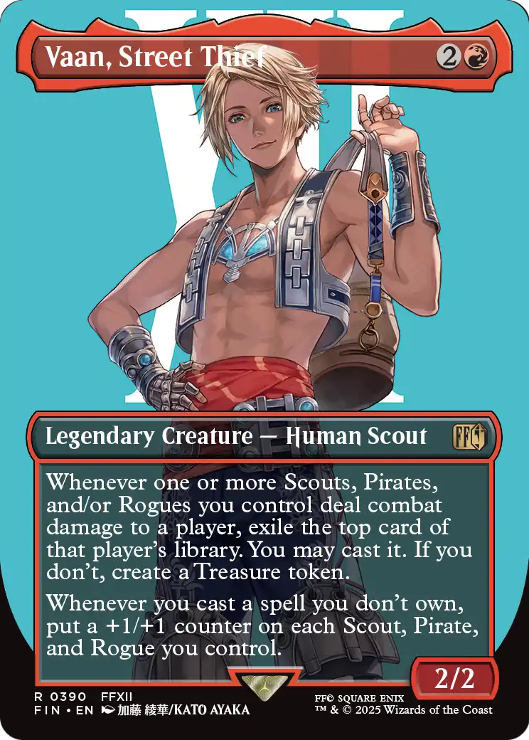 Vaan, Street Thief (Borderless) (FIN-390) - FINAL FANTASY