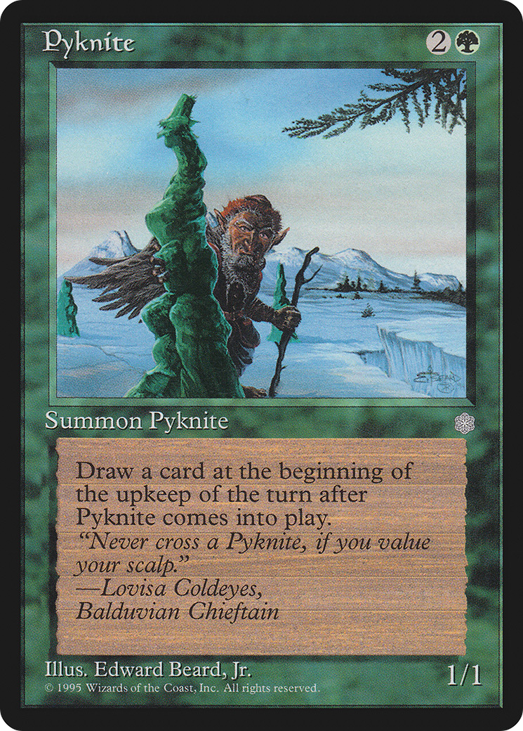 Pyknite (ICE-) - Ice Age