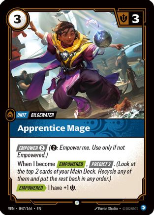 Apprentice Mage (047/166) - Vendetta Foil
