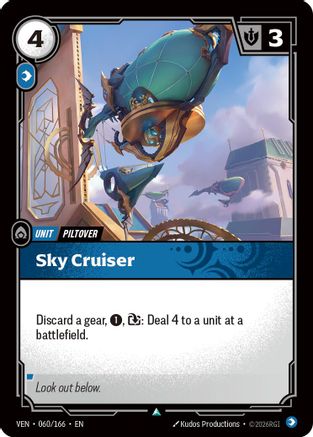 Sky Cruiser (060/166) - Vendetta Foil