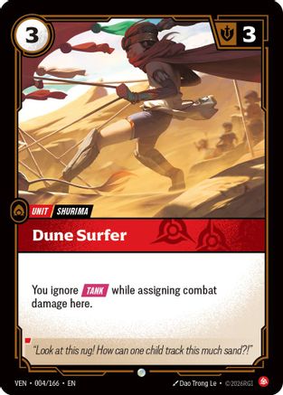 Dune Surfer (004/166) - Vendetta Foil
