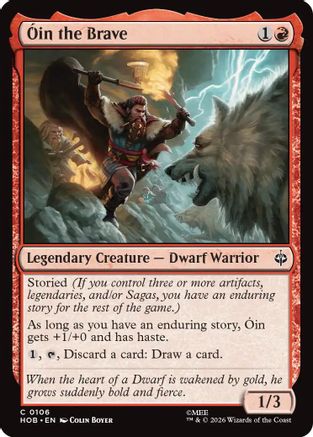 Oin the Brave (HOB-106) - The Hobbit Foil