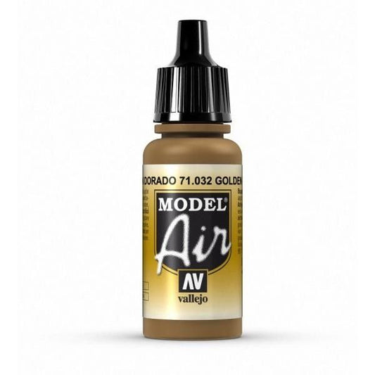 Vallejo Model Air: Golden Brown 71.032 (17ml)