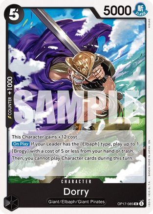 Dorry (OP17-085) - The World's Strongest Warriors