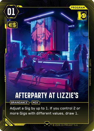 Afterparty at Lizzie's (B065) - Welcome to Night City  Beta