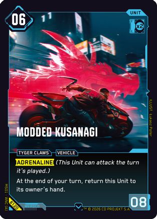 Modded Kusanagi (B120) - Welcome to Night City  Beta