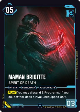 Maman Brigitte - Spirit of Death (118) - Welcome to Night City  Retail