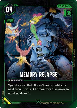 Memory Relapse (100) - Welcome to Night City  Retail