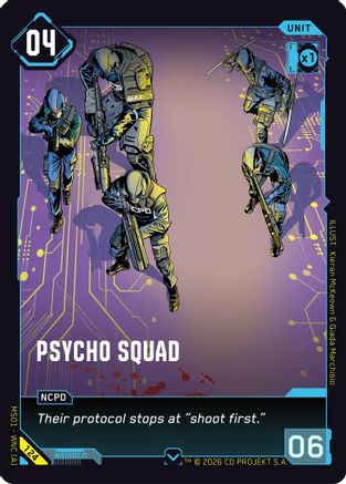 Psycho Squad (124) - Welcome to Night City  Retail