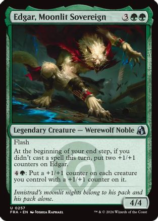 Edgar, Moonlit Sovereign (FRA-257) - Reality Fracture Foil