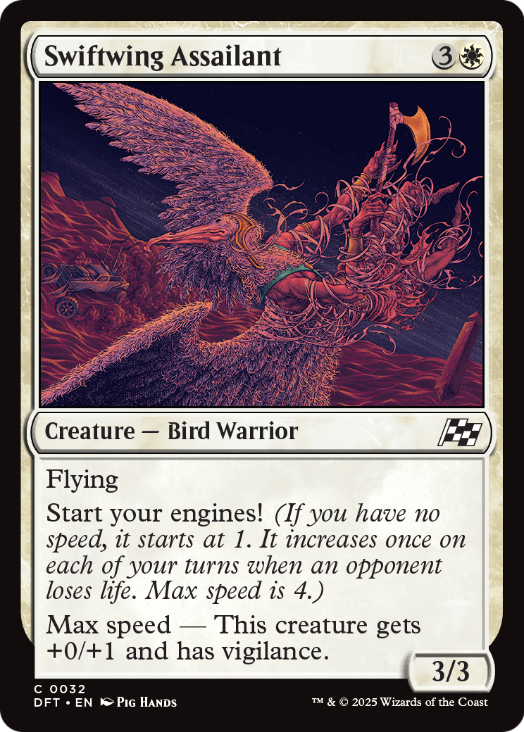 Swiftwing Assailant (DFT-032) - Aetherdrift Foil