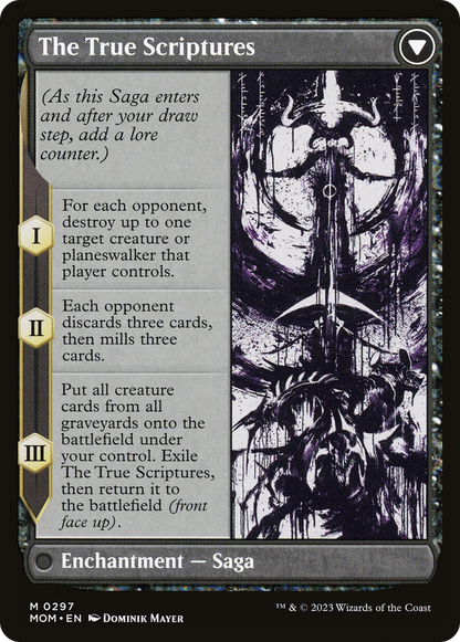Sheoldred (Showcase) (MOM-297) - March of the Machine: (Showcase) (Borderless) Foil