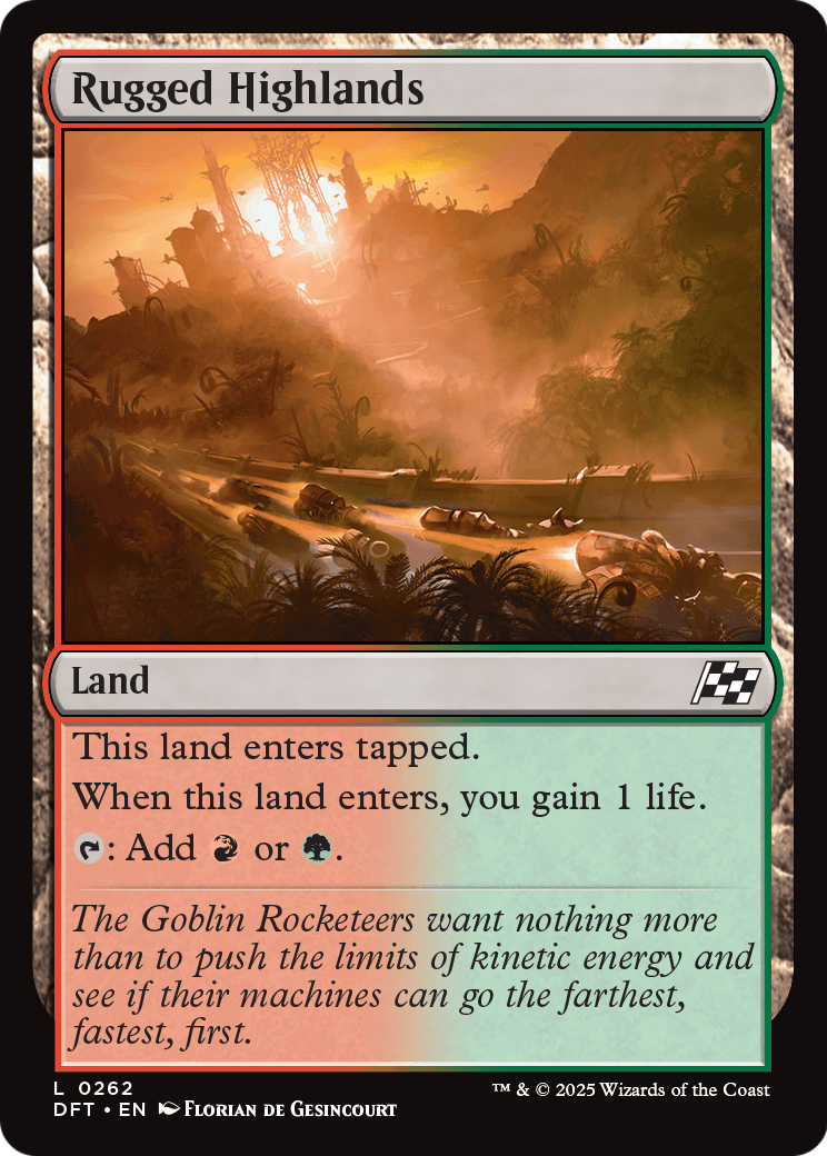 Rugged Highlands (DFT-262) - Aetherdrift