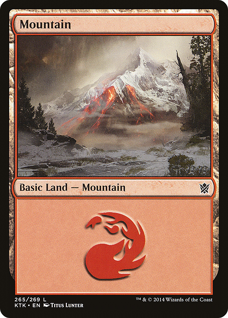 Mountain (265) (KTK-265) - Khans of Tarkir