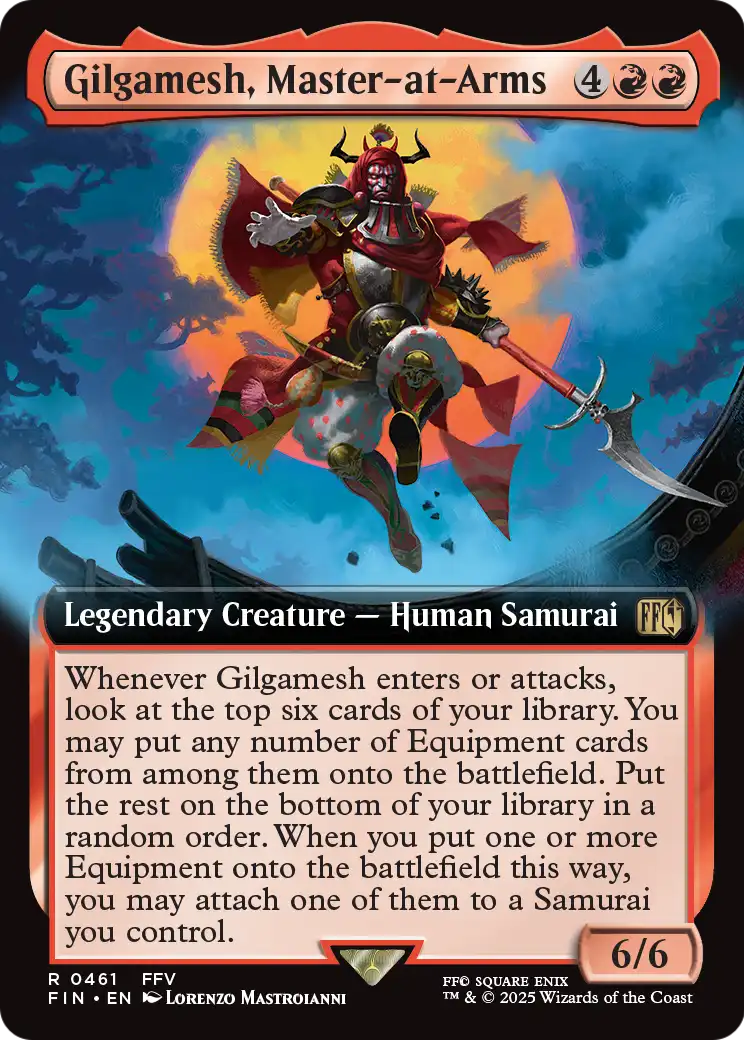 Gilgamesh, Master-at-Arms (Extended Art) (FIN-461) - FINAL FANTASY: (Extended Art) Foil
