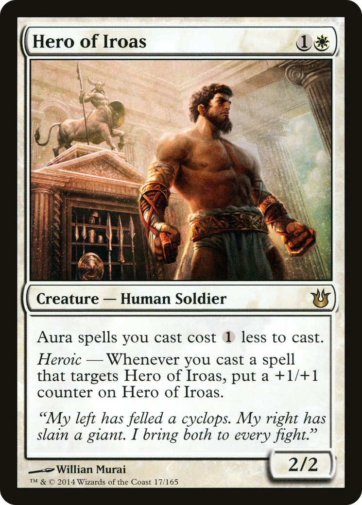 Hero of Iroas (BNG-017) - Born of the Gods Foil