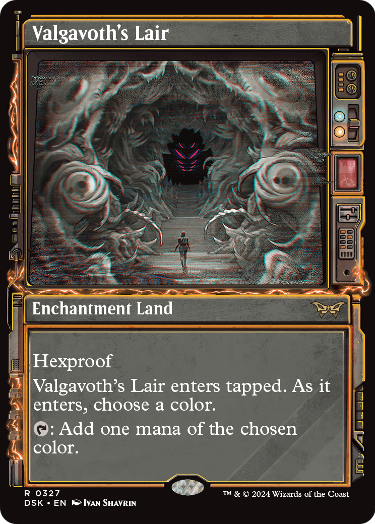 Valgavoth's Lair (Showcase) (DSK-327) - Duskmourn: House of Horror: (Showcase)