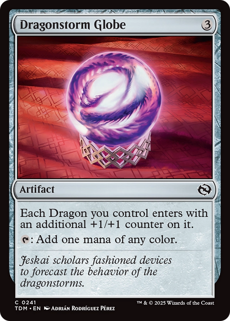 Dragonstorm Globe (TDM-241) - Tarkir: Dragonstorm Foil
