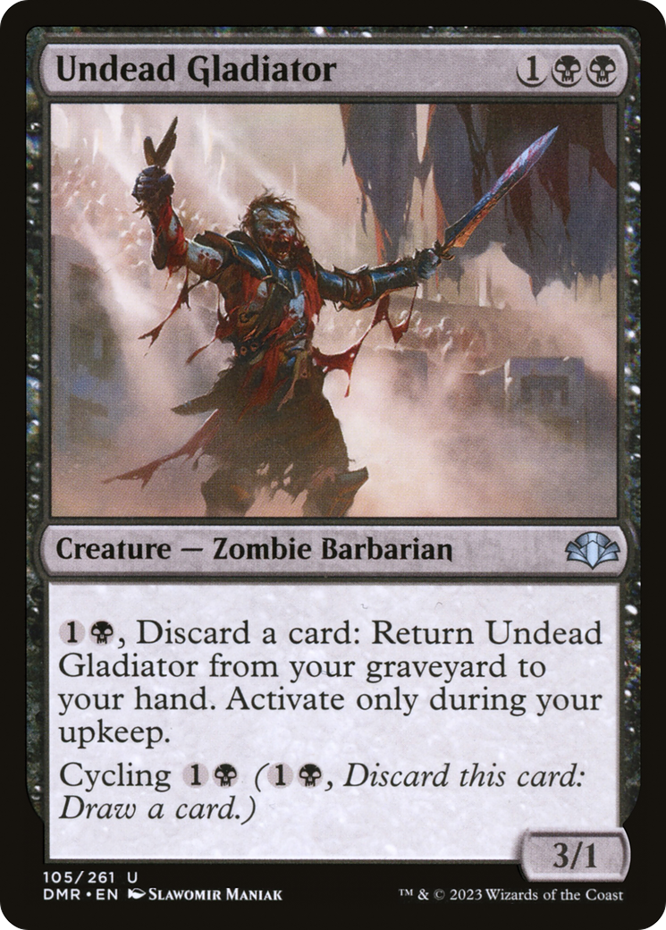 Undead Gladiator (DMR-105) - Dominaria Remastered Foil