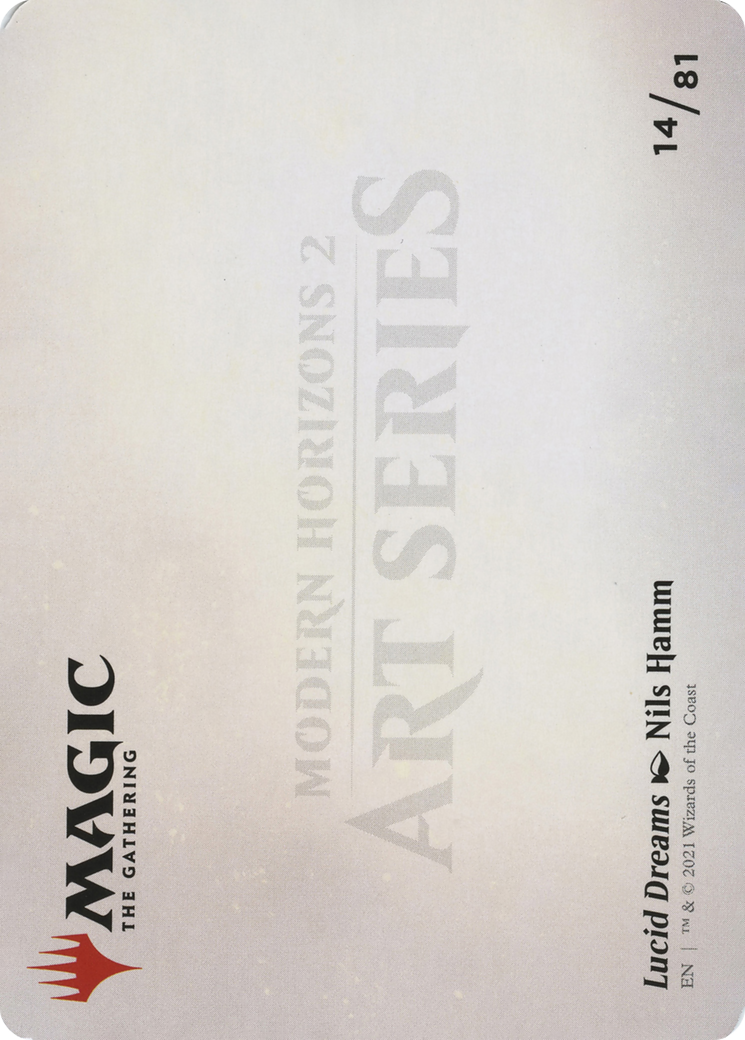 Lucid Dreams // Lucid Dreams (AMH2-014) - Modern Horizons 2 Art Series (Borderless) Foil
