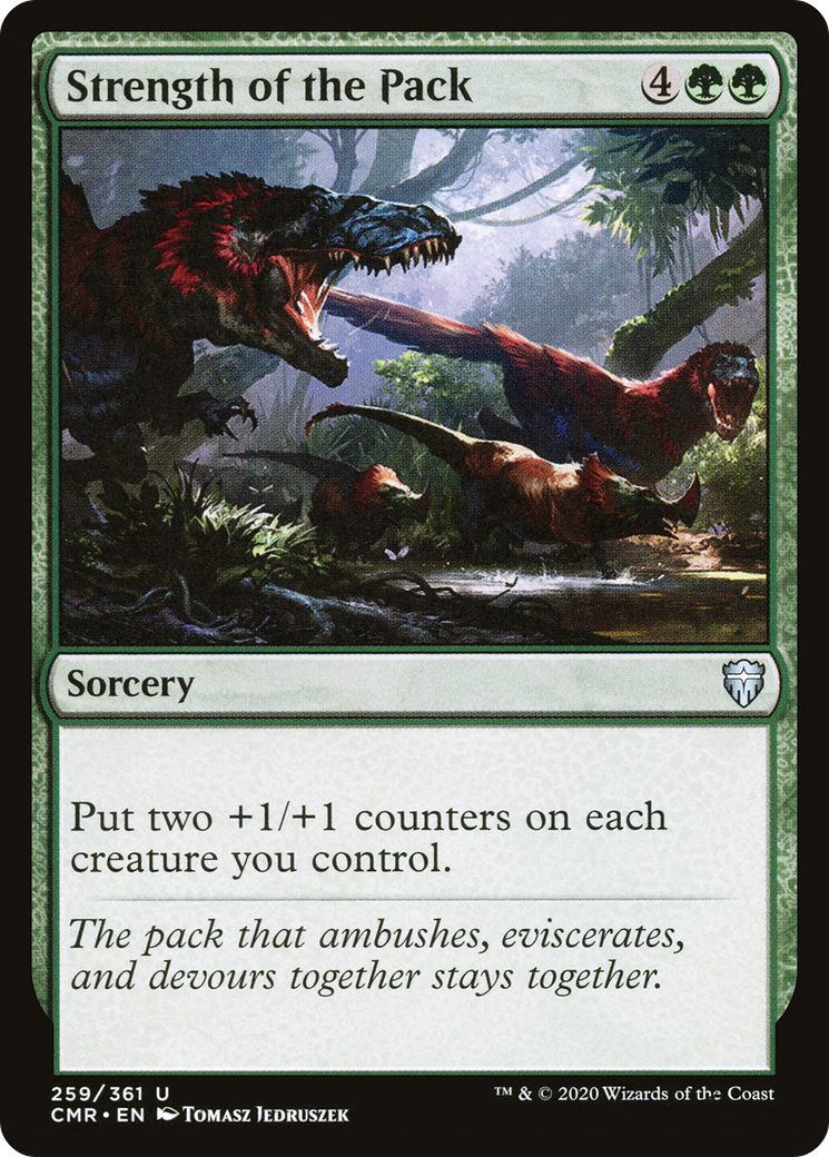 Strength of the Pack (CMR-259) - Commander Legends