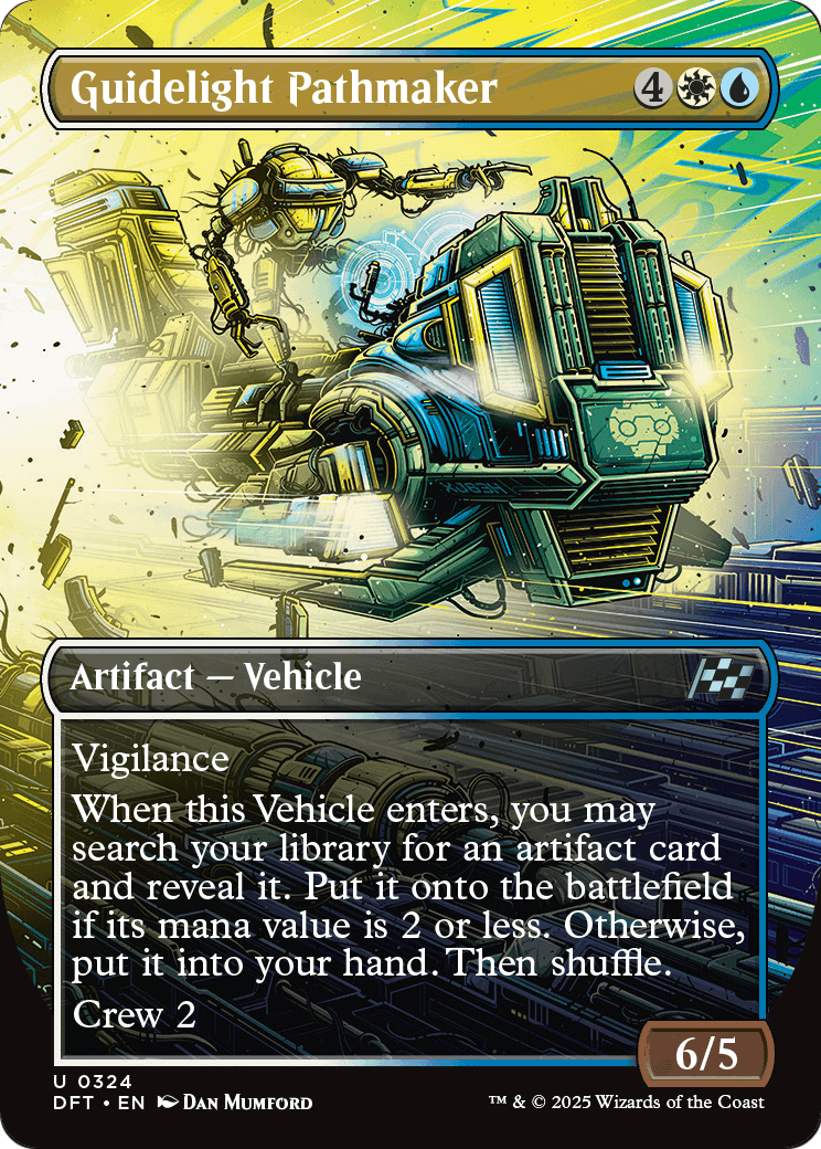 Guidelight Pathmaker (Borderless) (DFT-324) - Aetherdrift Foil