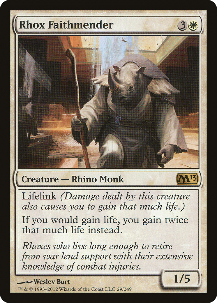 Rhox Faithmender (M13-029) - Magic 2013
