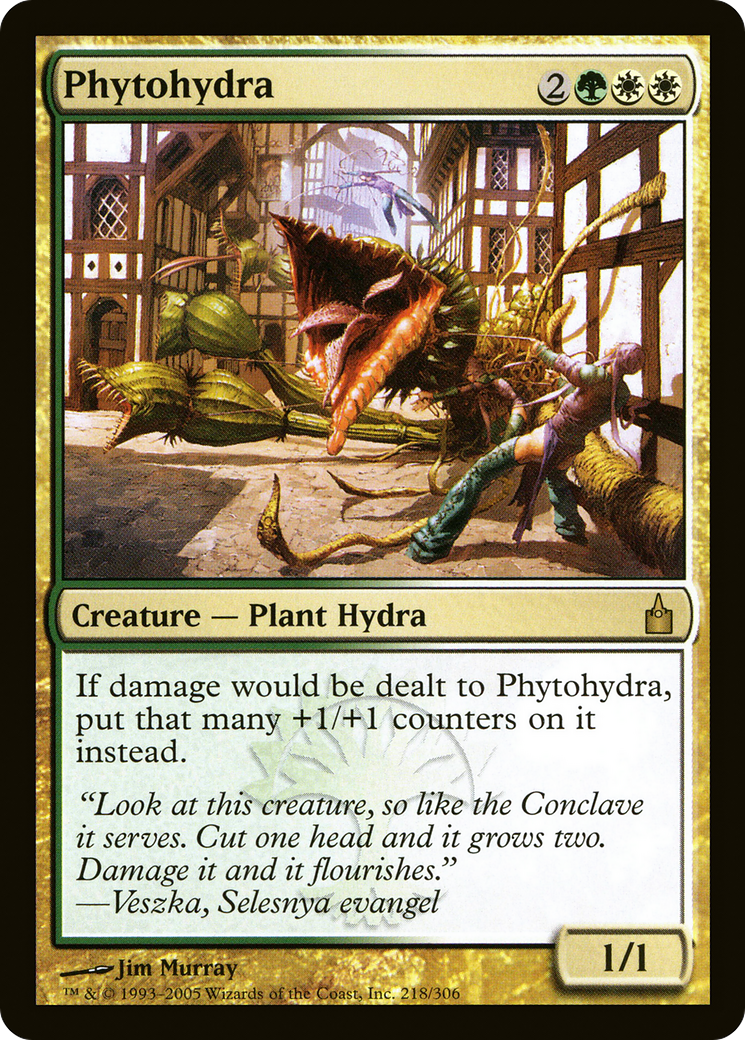 Phytohydra (RAV-218) - Ravnica: City of Guilds Foil