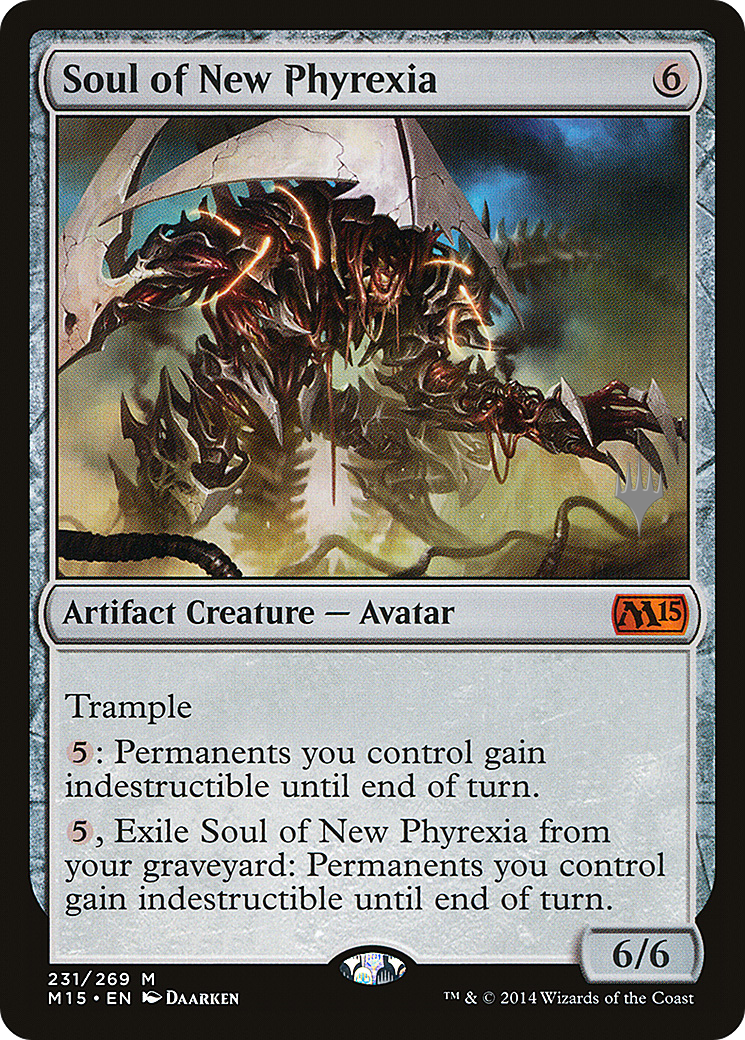 Soul of New Phyrexia (PPTHB-231) - Magic 2015 Promos Foil