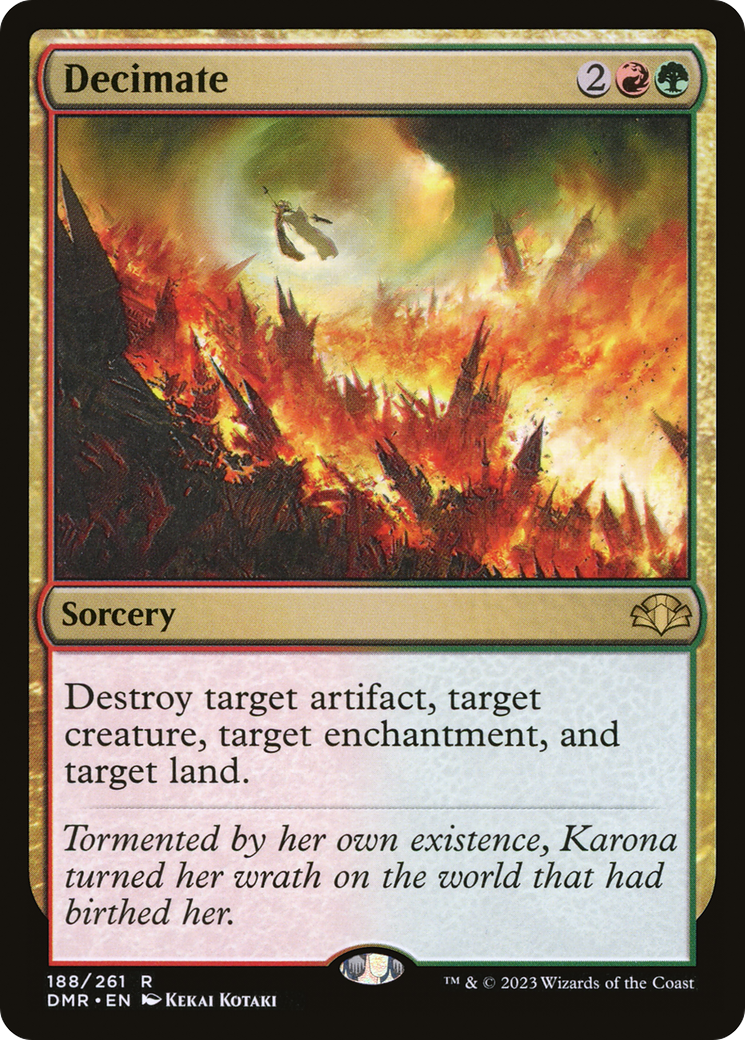 Decimate (DMR-188) - Dominaria Remastered
