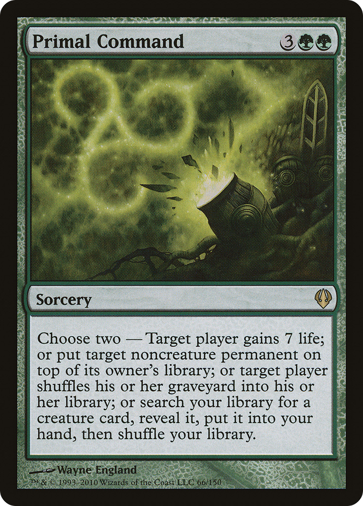 Primal Command (ARC-066) - Archenemy