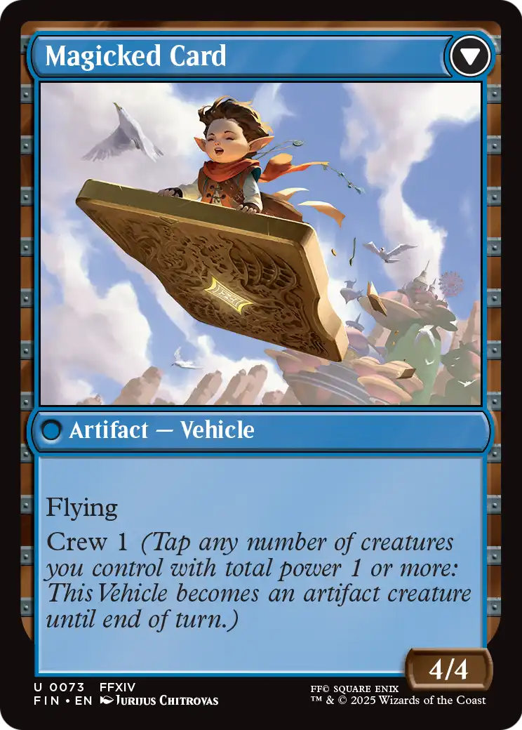 Sidequest: Card Collection (FIN-073) - FINAL FANTASY: (enchantment) Foil