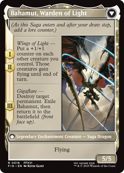 Dion, Bahamut's Dominant (FIN-016) - FINAL FANTASY: (enchantment)