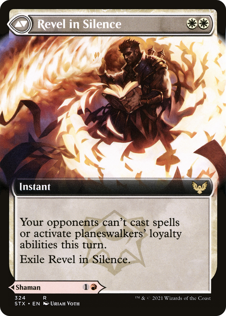 Flamescroll Celebrant (Extended Art) (STX-324) - Strixhaven: School of Mages: (Extended Art)