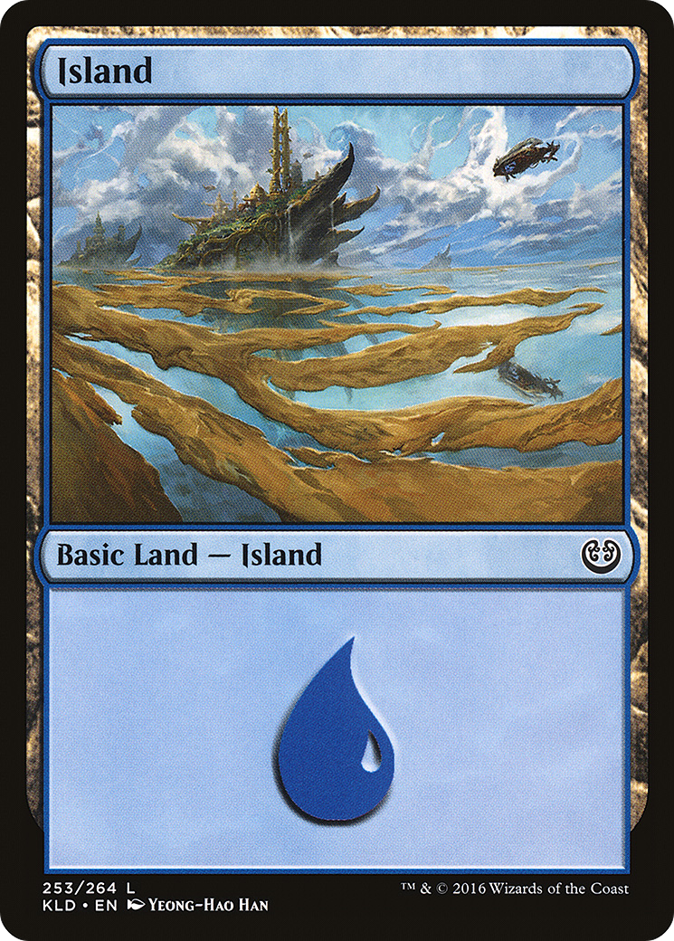 Island (253) (KLD-253) - Kaladesh Foil