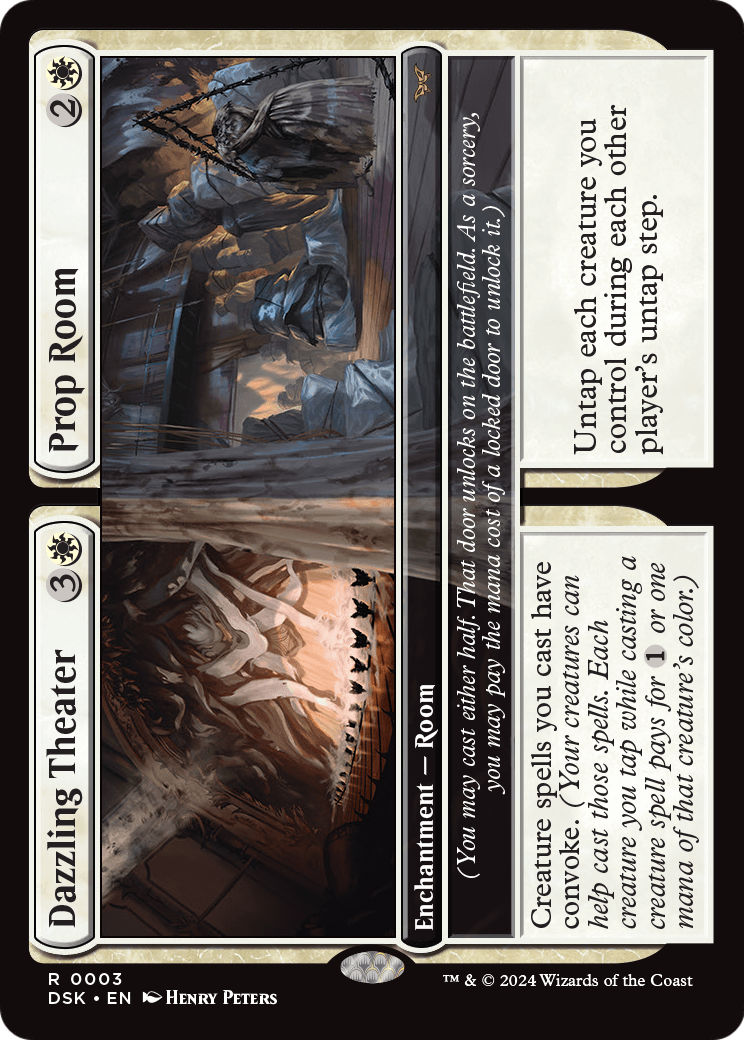Dazzling Theater // Prop Room (DSK-003) - Duskmourn: House of Horror Foil