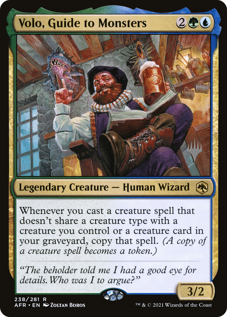 Volo, Guide to Monsters (PPAFR-238) - Adventures in the Forgotten Realms Promos Foil