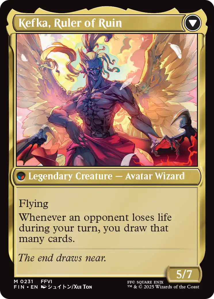 Kefka, Court Mage (FIN-231) - FINAL FANTASY Foil