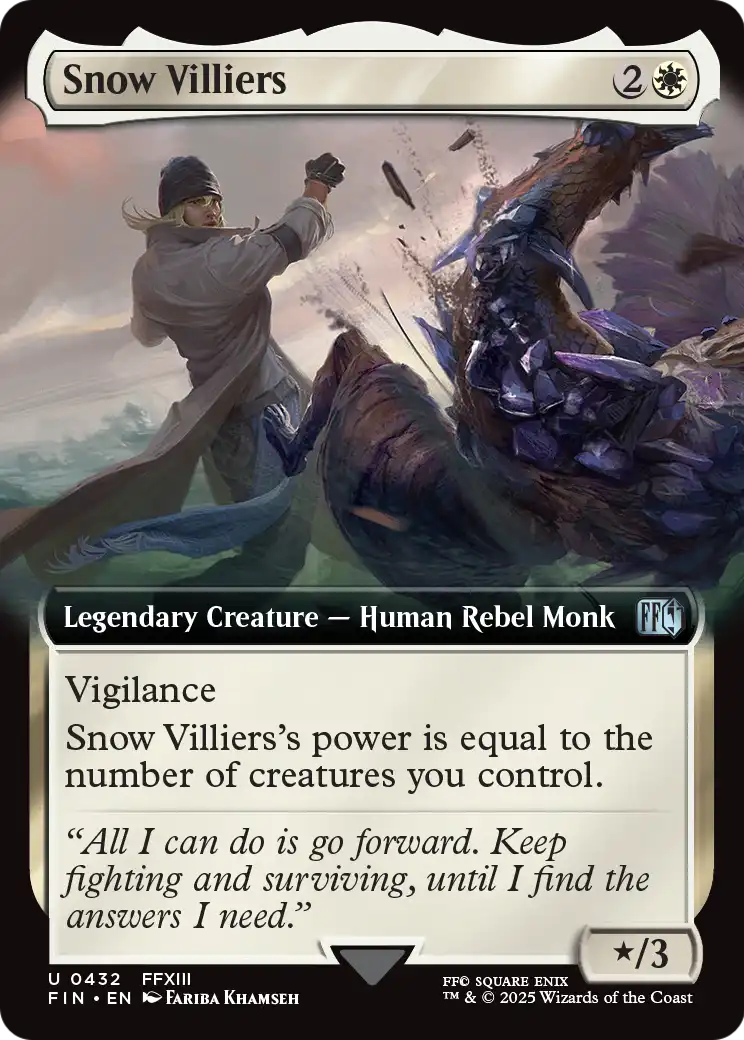 Snow Villiers (Extended Art) (FIN-432) - FINAL FANTASY: (Extended Art)
