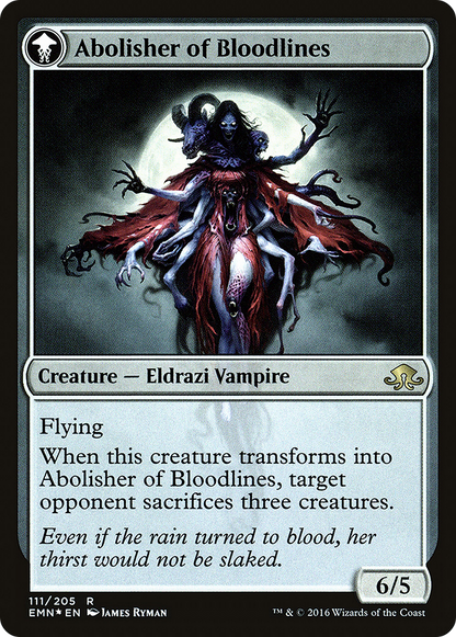Voldaren Pariah (PRE-111) - Eldritch Moon Promos: (mooneldrazidfc) Foil