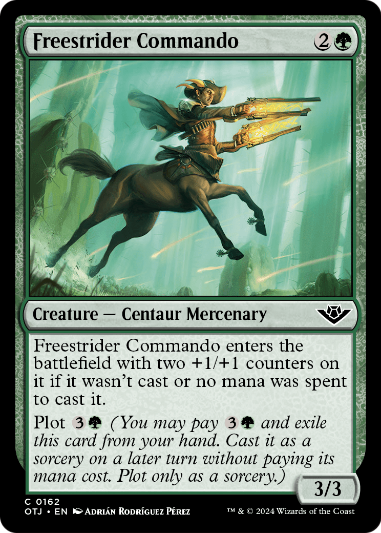 Freestrider Commando (OTJ-162) - Outlaws of Thunder Junction Foil