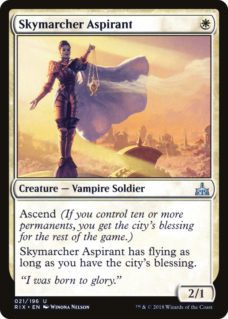 Skymarcher Aspirant (RIX-021) - Rivals of Ixalan