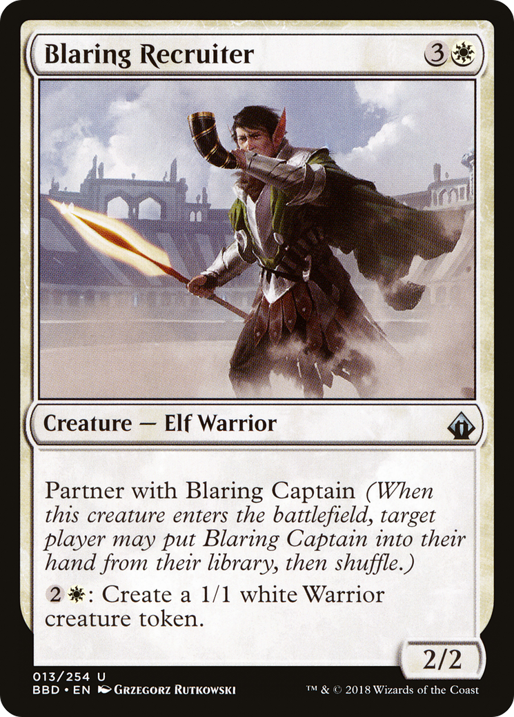 Blaring Recruiter (BBD-013) - Battlebond