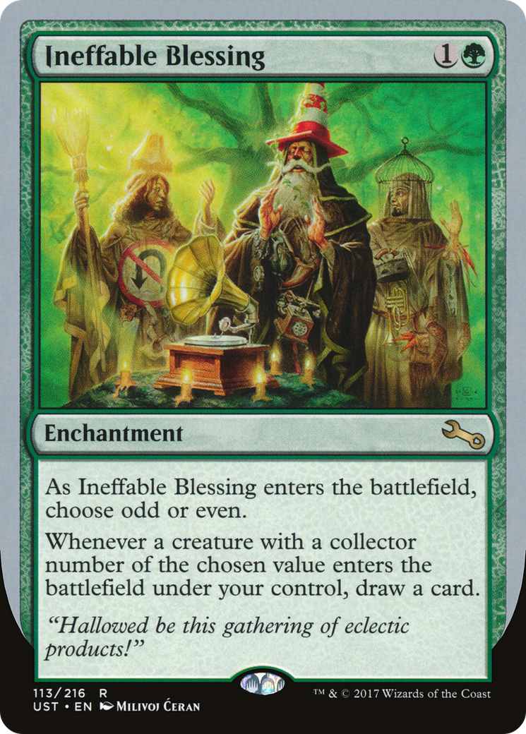 Ineffable Blessing (E) (UST-113) - Unstable