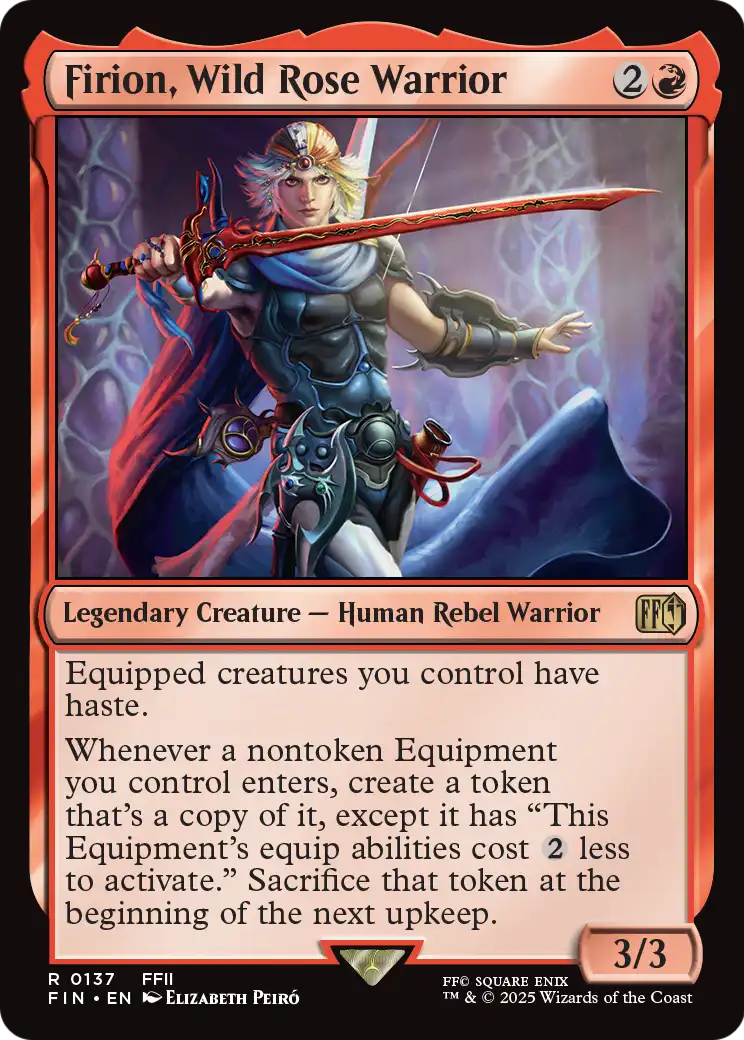 Firion, Wild Rose Warrior (FIN-137) - FINAL FANTASY Foil