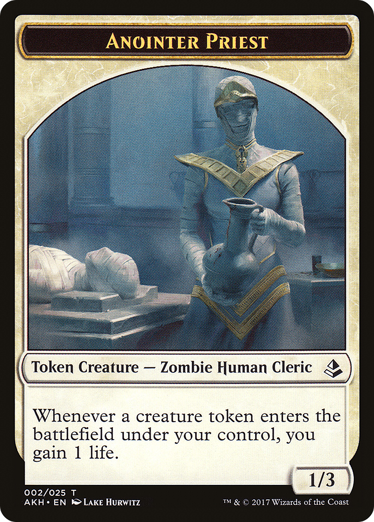 Anointer Priest Token (AKH-002) - Amonkhet Tokens Foil