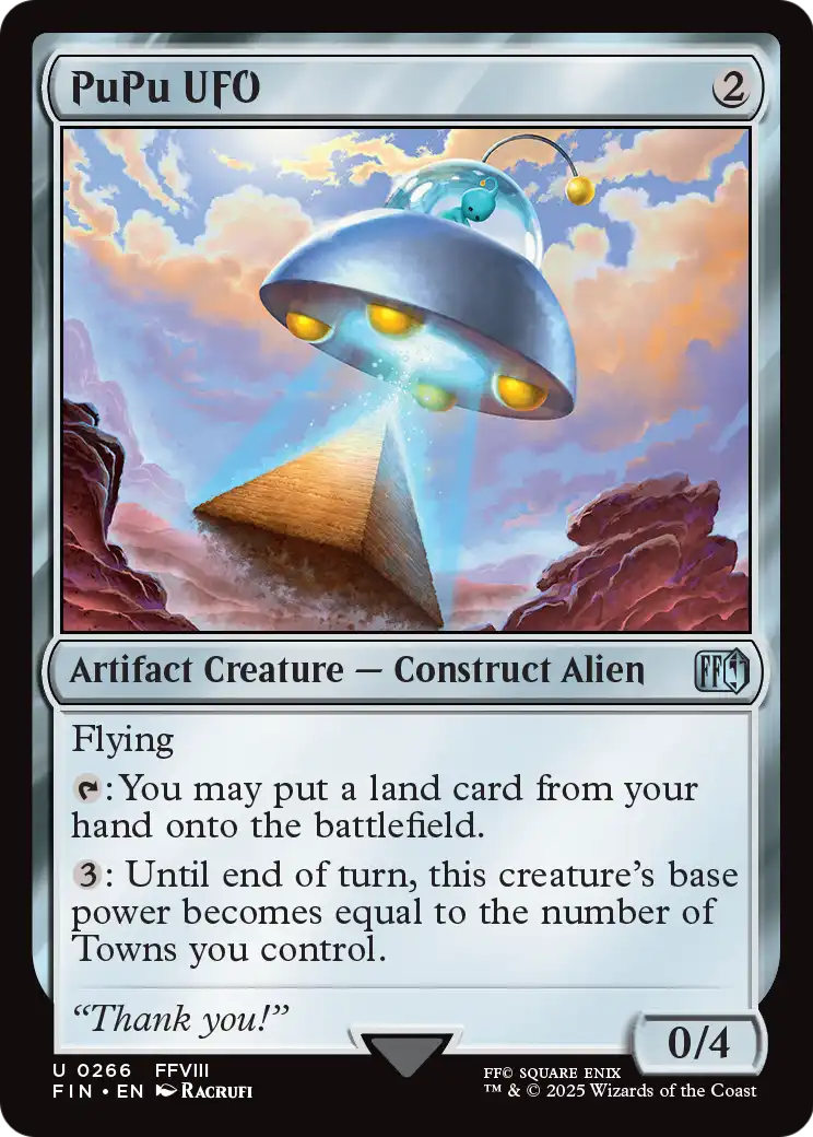 PuPu UFO (FIN-266) - FINAL FANTASY