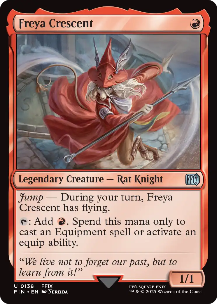 Freya Crescent (FIN-138) - FINAL FANTASY Foil